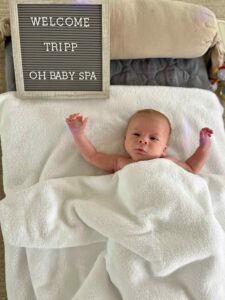 Welcome Tripp to Oh Baby Spa